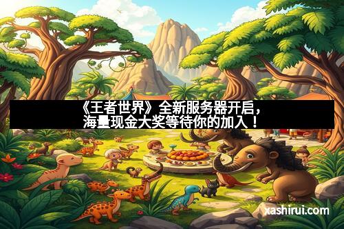 《王者世界》全新服务器开启，海量现金大奖等待你的加入！